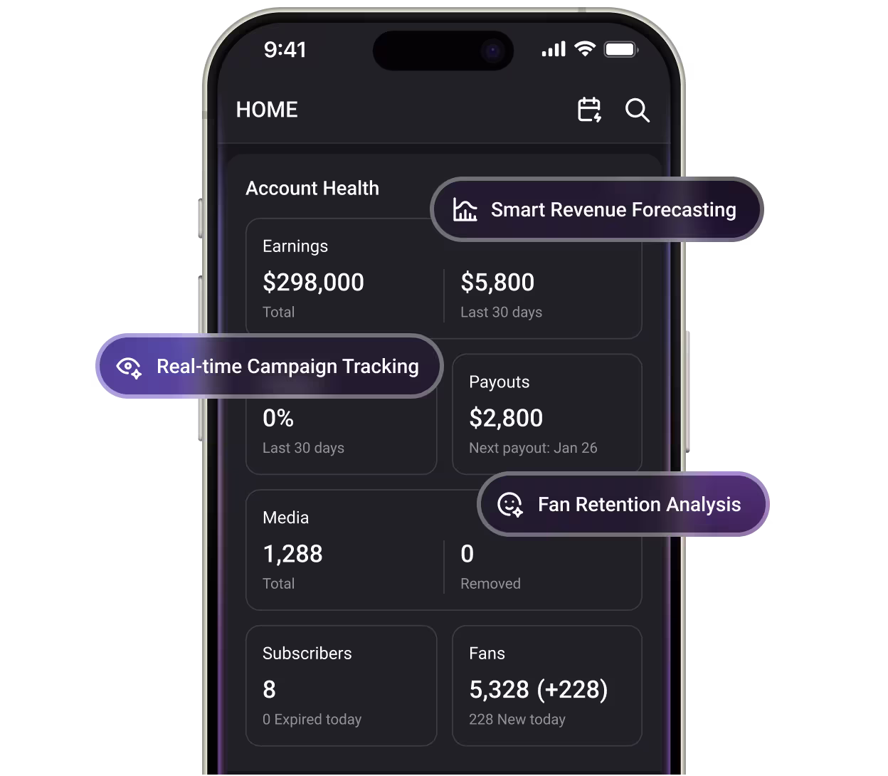 AI Analytics & Earning Insights